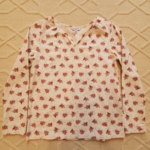 Brooks Brothers Girls Floral Blouse